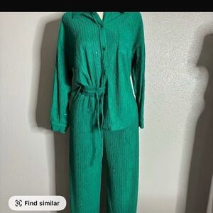 Green Women's Jumpsuit